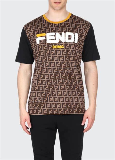 fendi shirts for mens|Fendi t shirts men's sale.